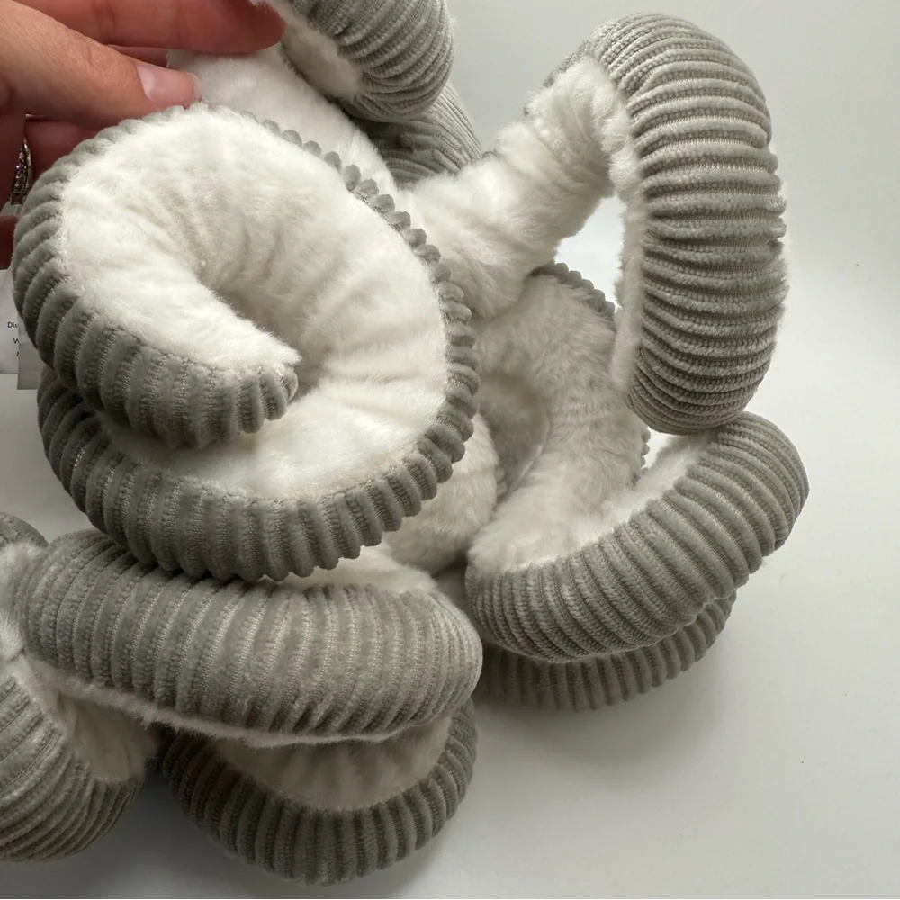 Gray Plush Bean Bag Octopus Toy‎